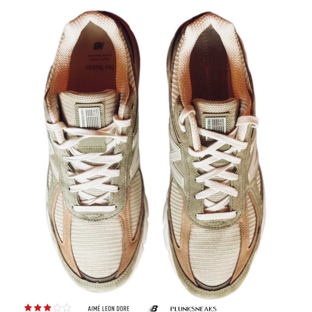 Aime Leon Dore Teddy Santis New Balance 990v4 MiUSA Olive Incense