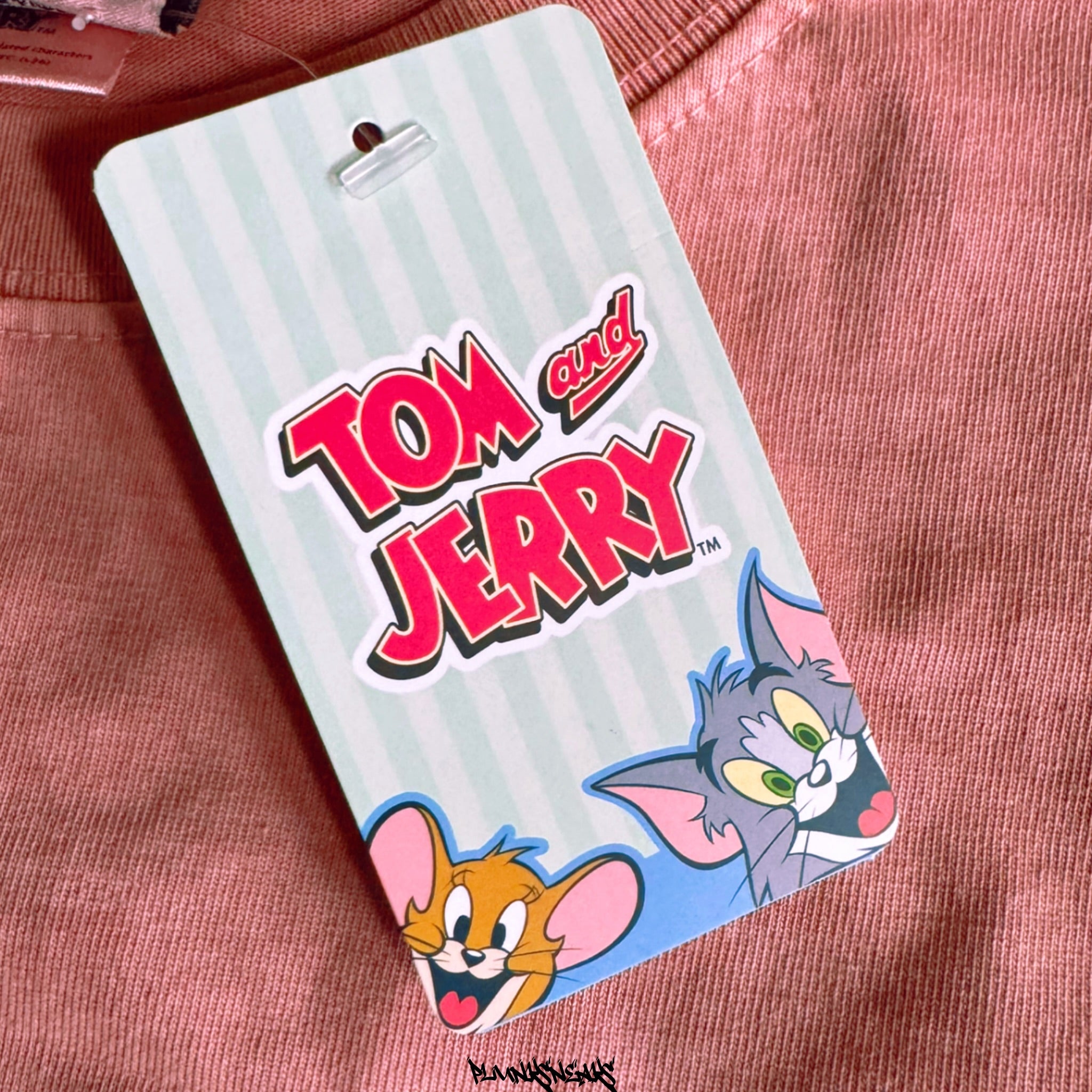 Tom and Jerry Chasing Patch Vintage Tee