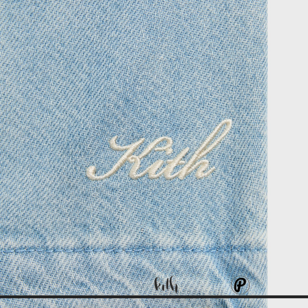 Kith Denim Raj Hooded Jacket Light Indigo 2026