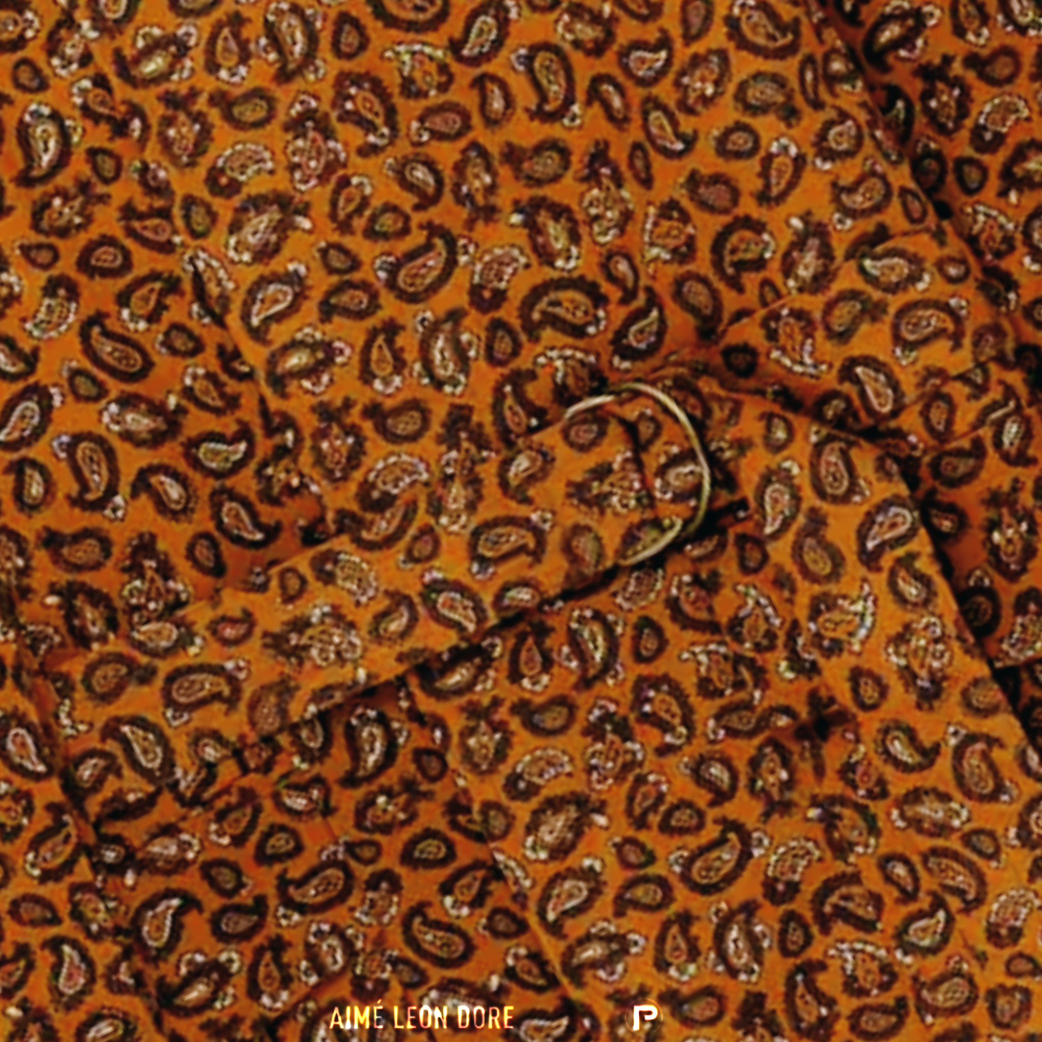Aimé Leon Dore Belted Topcoat 'Leopard Paisley'2023