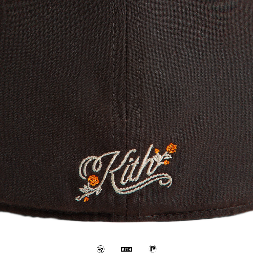 Kith & '47 for the MLB New York Mets Waxed Franchise LS Fitted Cap