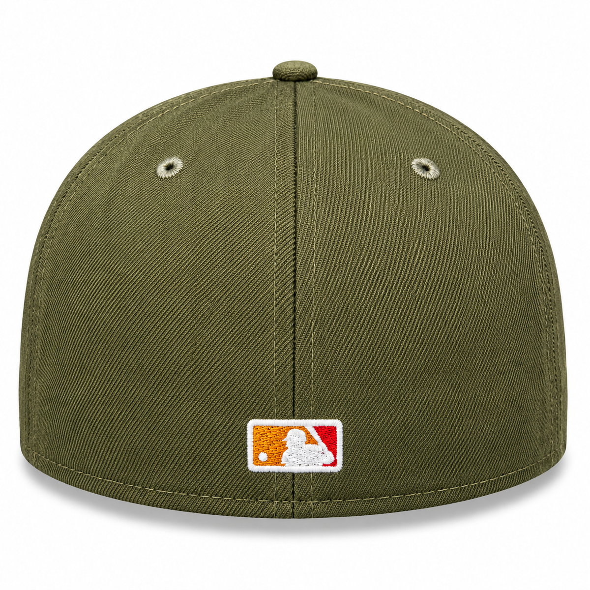 Hat Club New Era California Angels 59FIFTY Fitted Hat Olive Red 2022