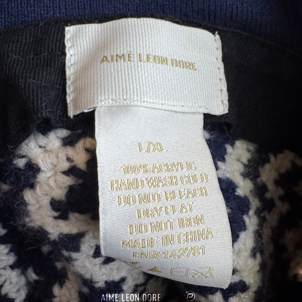 Aimé Leon Dore Crochet Bucket Hat Pristine/Blue 2024 (USED)