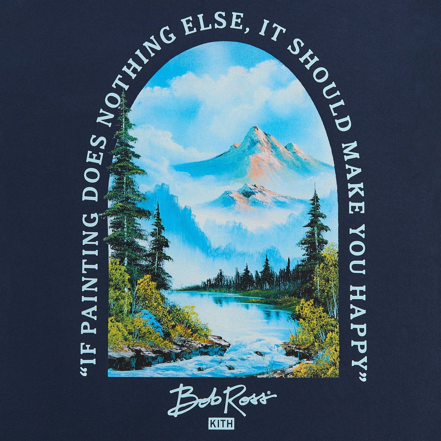 Kith for Bob Ross Purpose Pocket Tee | Store Exclusive