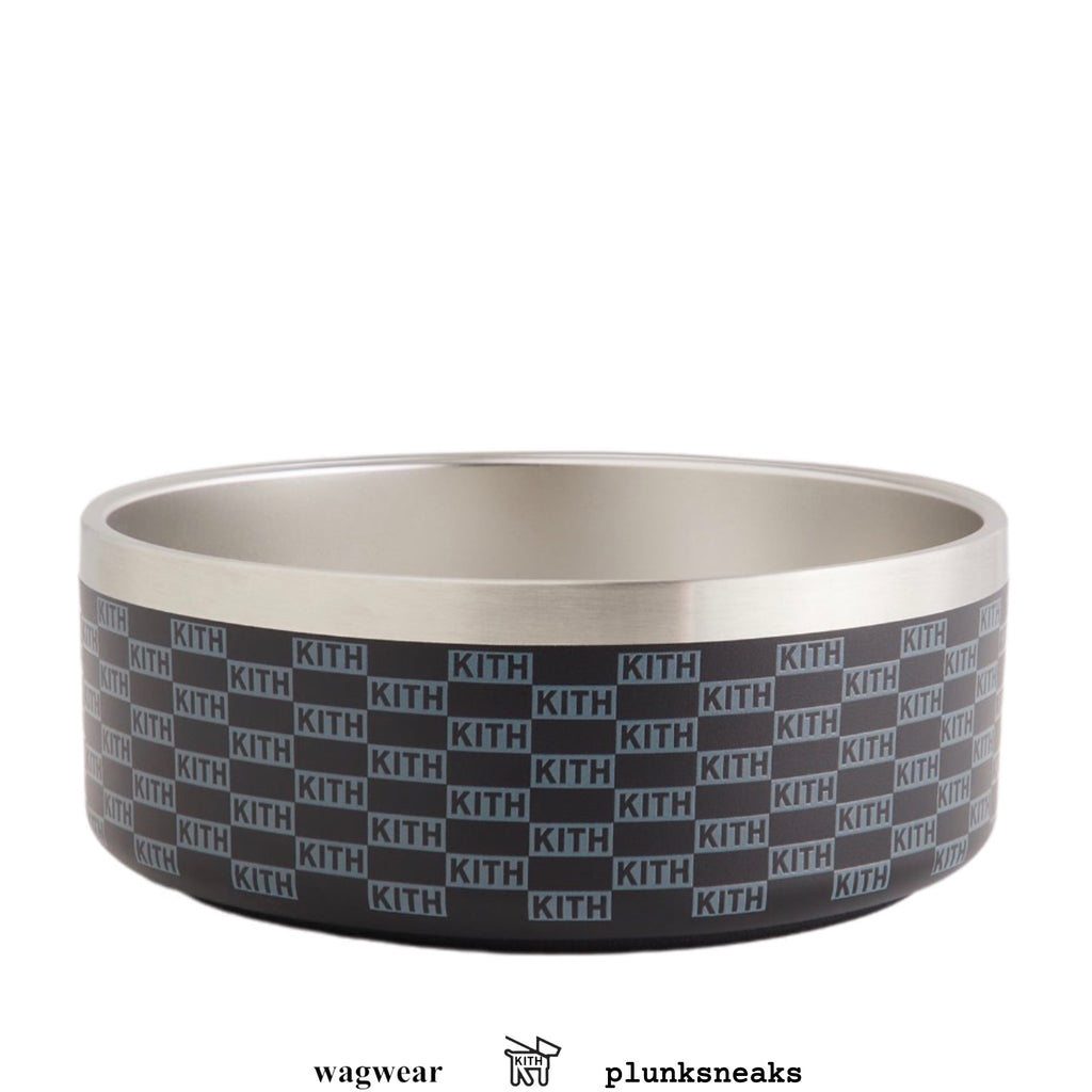 Kith for wagwear Metal Pet Bowl