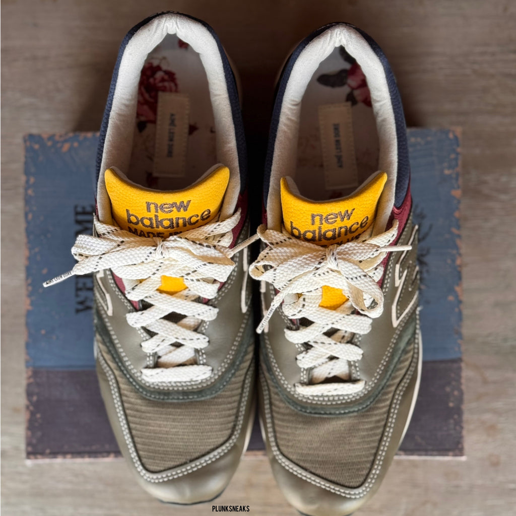 Aimé Leon Dore x New Balance 997 MiUSA Dark Moss Angora (USED)