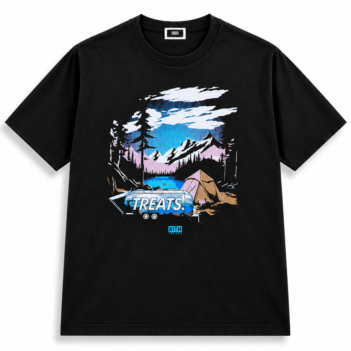 Kith Treats Campfire Lake Tee Black 2024