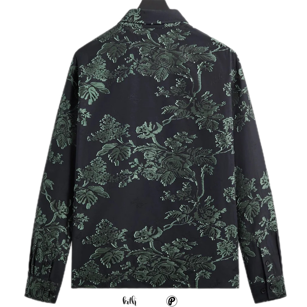 Kith for Needles Jacquard BCO Shirt Black 2026