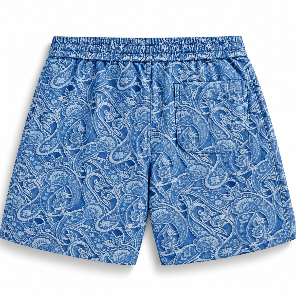 Kith Japanese Indigo Paisley Active Short Light Indigo 2023 (NEW-)