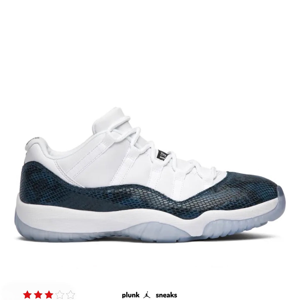 Air Jordan 11 Retro Low Navy Snakeskin 2019 (USED)