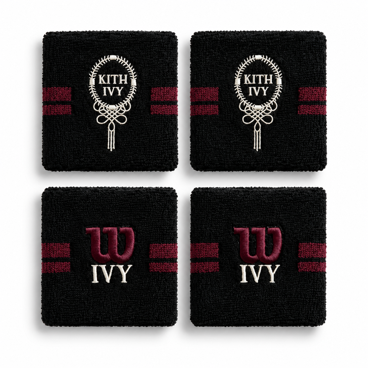 Kith Ivy Club for Wilson Terry Stripe Wristband 2025