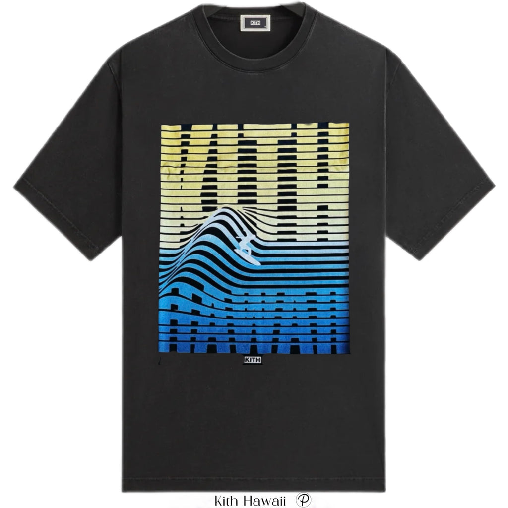 Kith Hawaii Wave Surf Vintage Tee | Store Exclusive