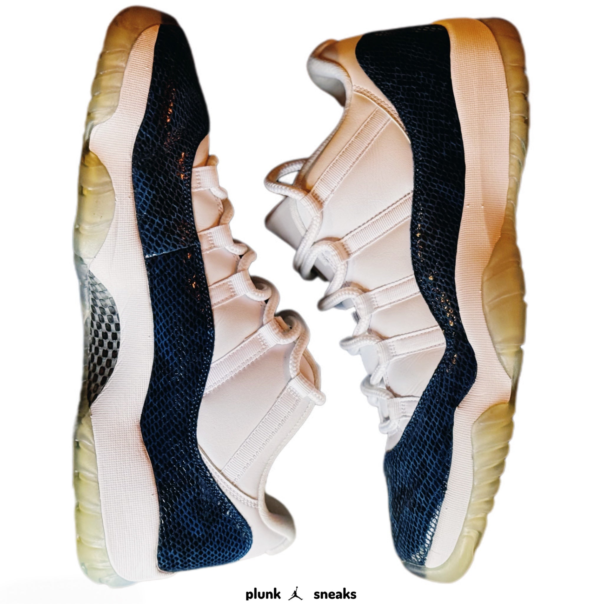 Air Jordan 11 Retro Low Navy Snakeskin 2019 (USED)