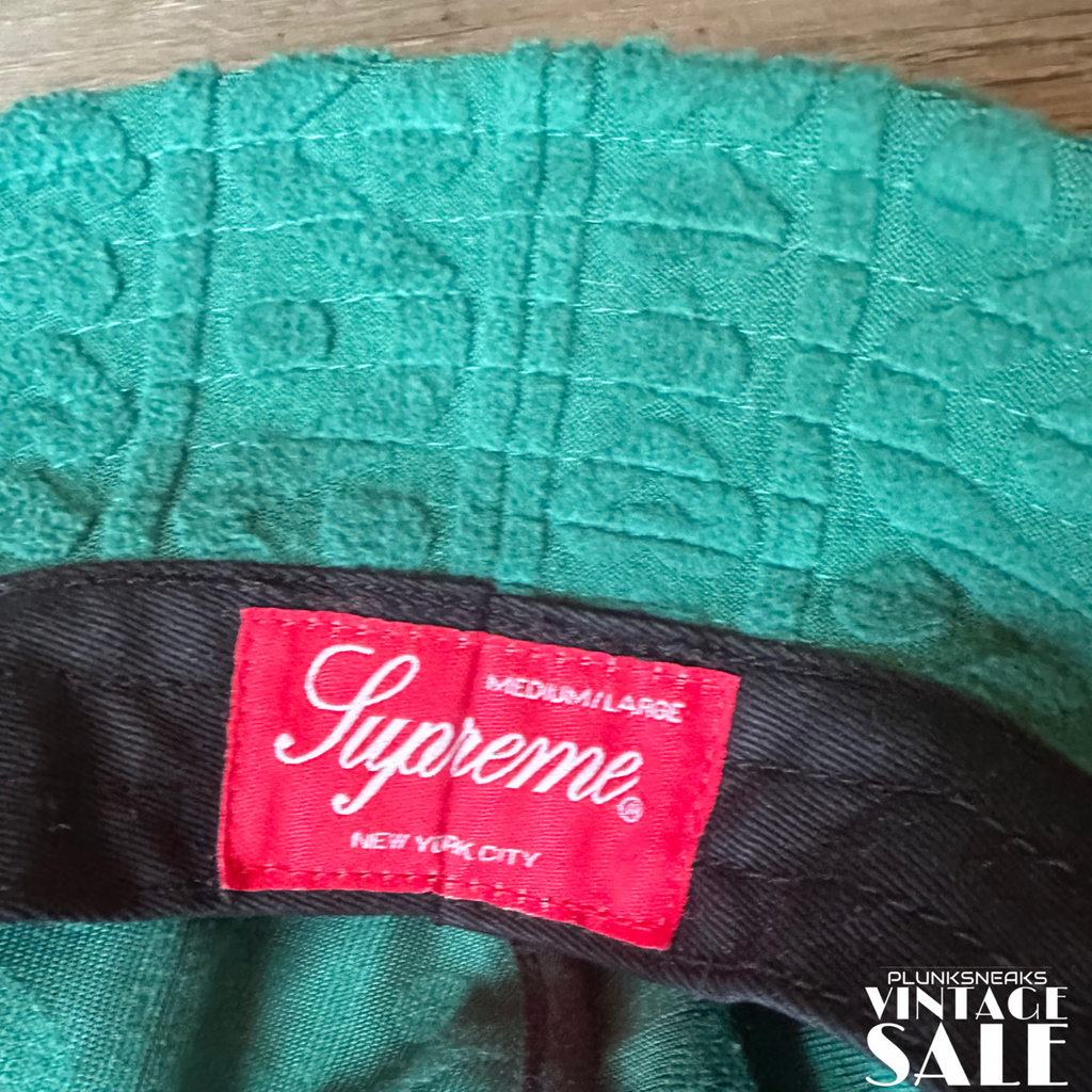 Supreme Terry Pattern Crusher Bucket Hat 2023 (USED)