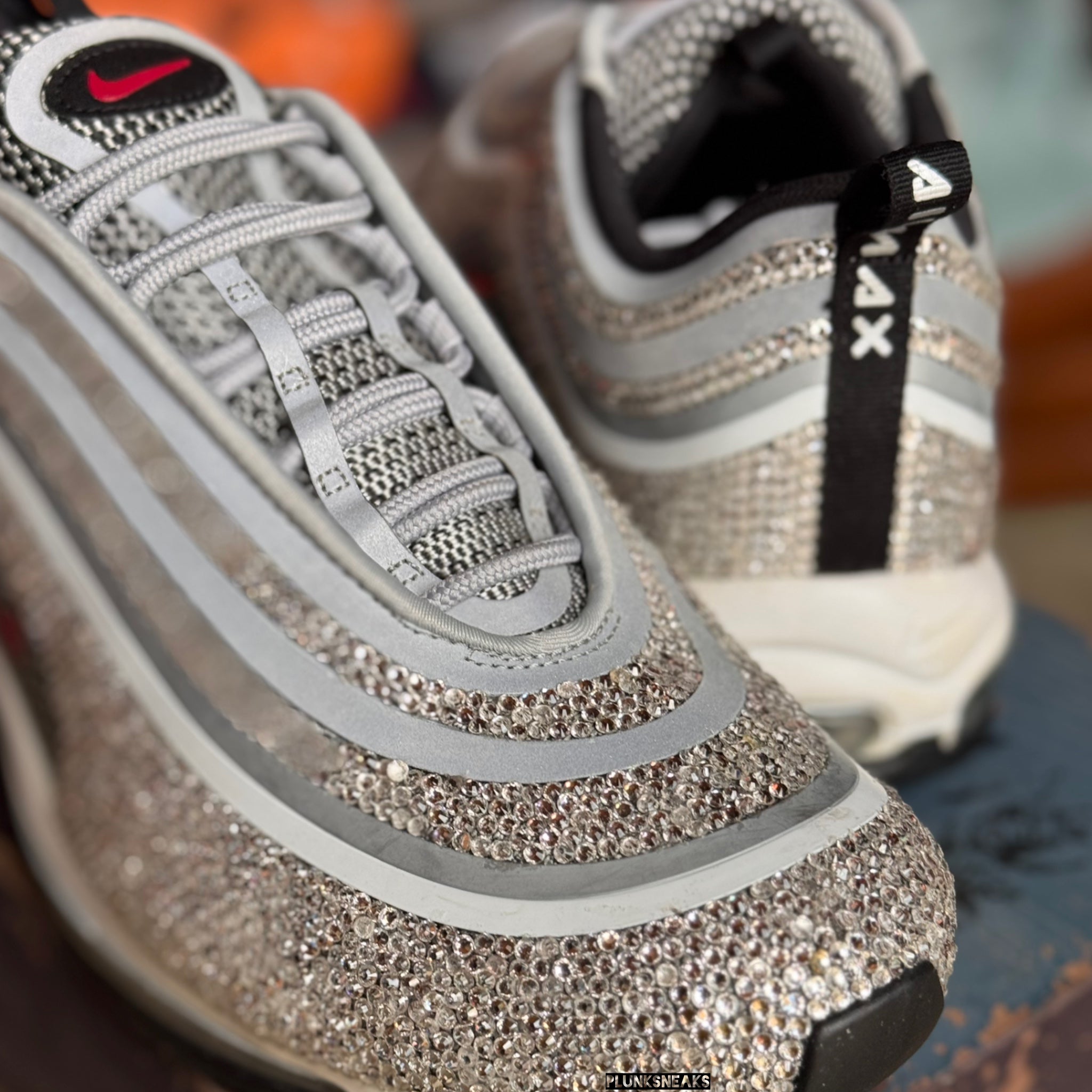 Nike Air Max 97 Ultra ‘17 Silver Bullet Swarovski Custom 2017 (USED)