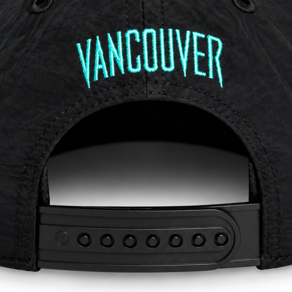 Kith & ‘47 for the Vancouver Grizzlies SL Hitch Snapback Cap Black 2026