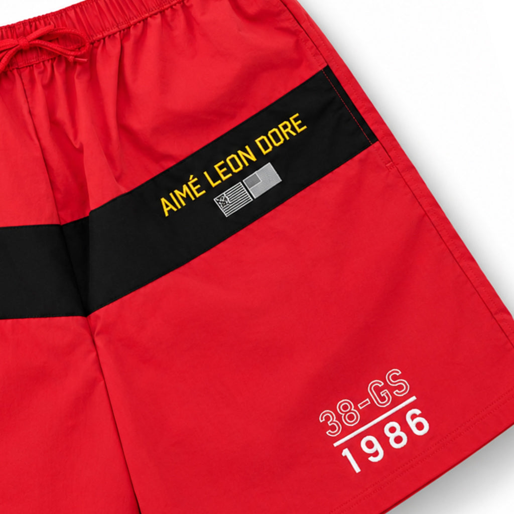 Aimé Leon Dore 38-GS Offshore Paneled Short Red 2023
