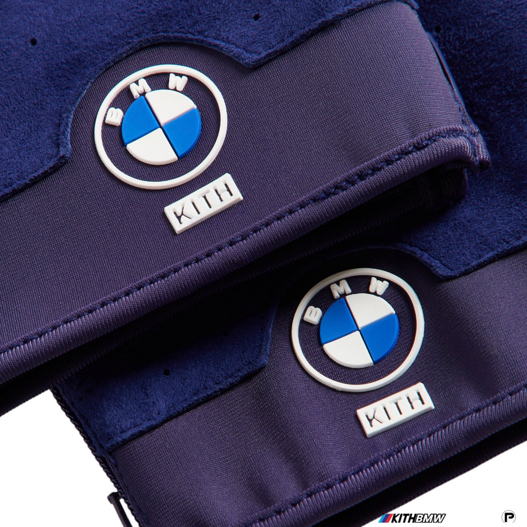 Kith for BMW Suede Driving Gloves Techno Violet