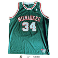 Nike Swingman Milwaukee Bucks Ray Allen Throwback Jersey 2022 (USED)
