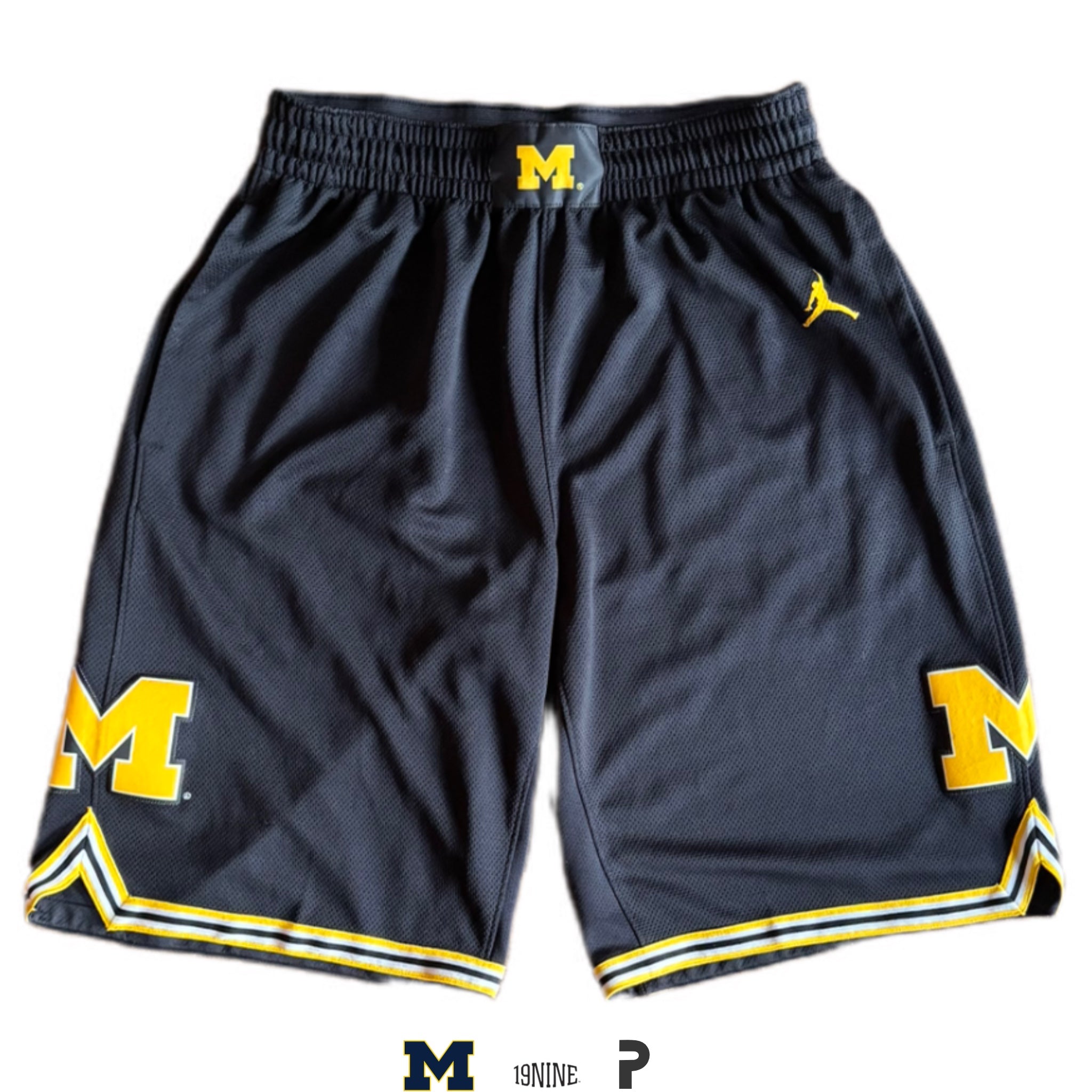 Jordan Michigan 2023-24 Wolverines Replica Shorts