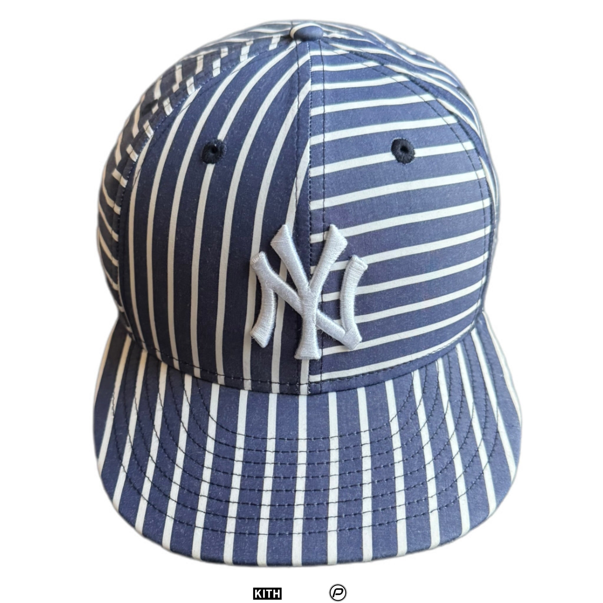 Kith New Era New York Yankees YD Stripe 59Fifty Low Profile Fitted Hat Montage 2022 (USED)