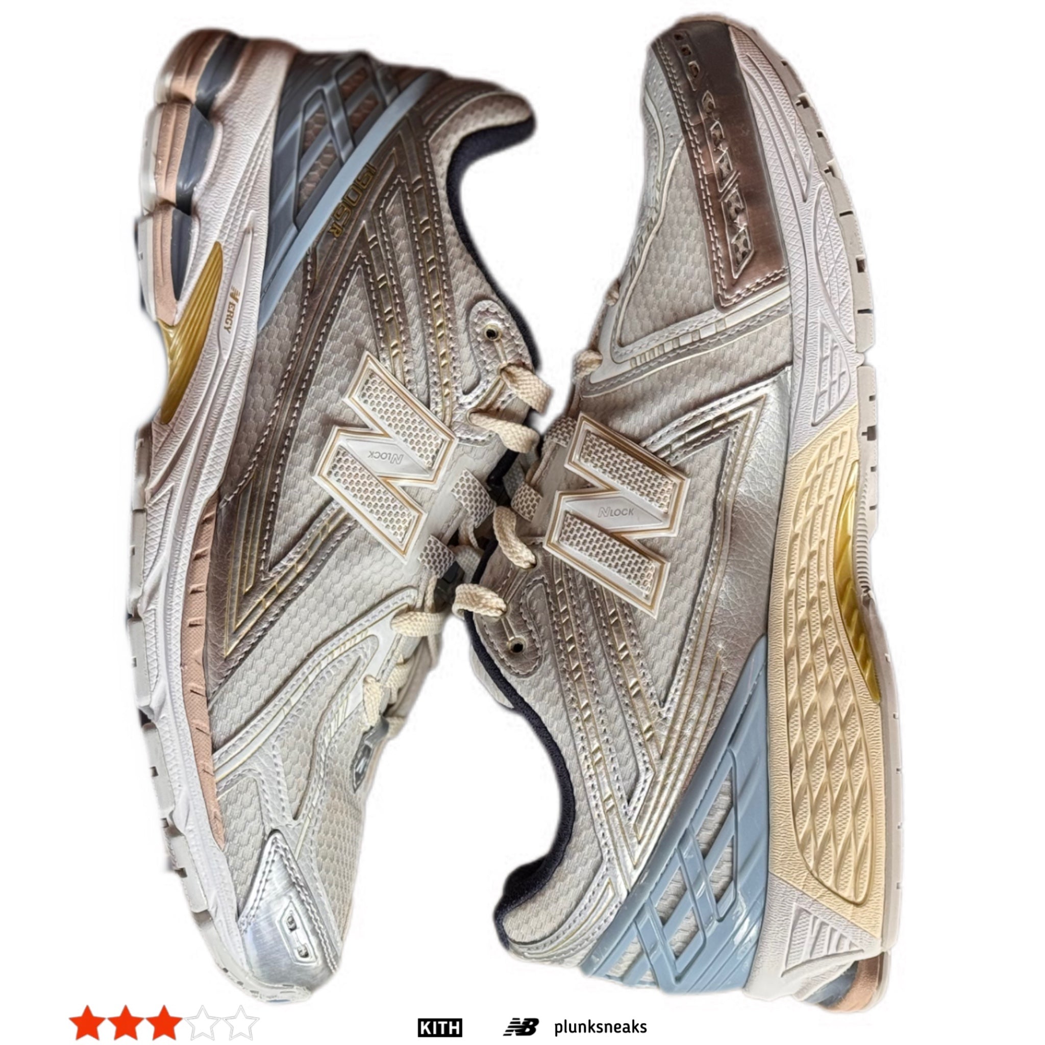 Kith New Balance 1906r White 2024 (USED)