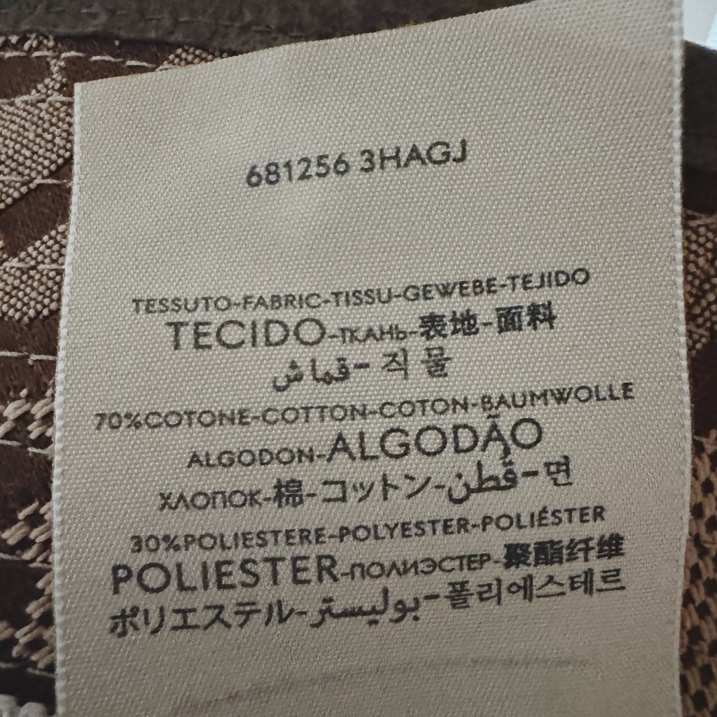 Gucci Jumbo GG Canvas Bucket Hat 2023 (USED)