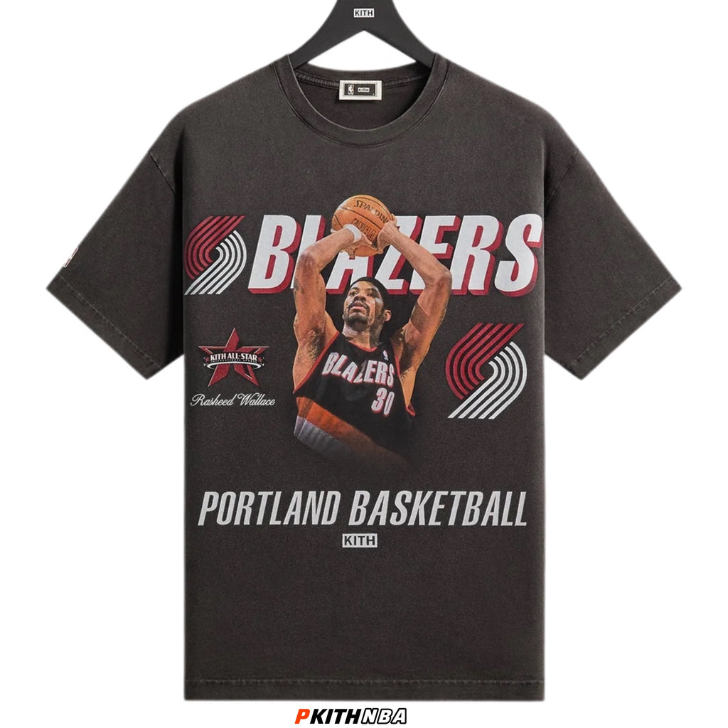 Kith for NBA All-Star Portland Trail Blazers Rasheed Wallace Tee