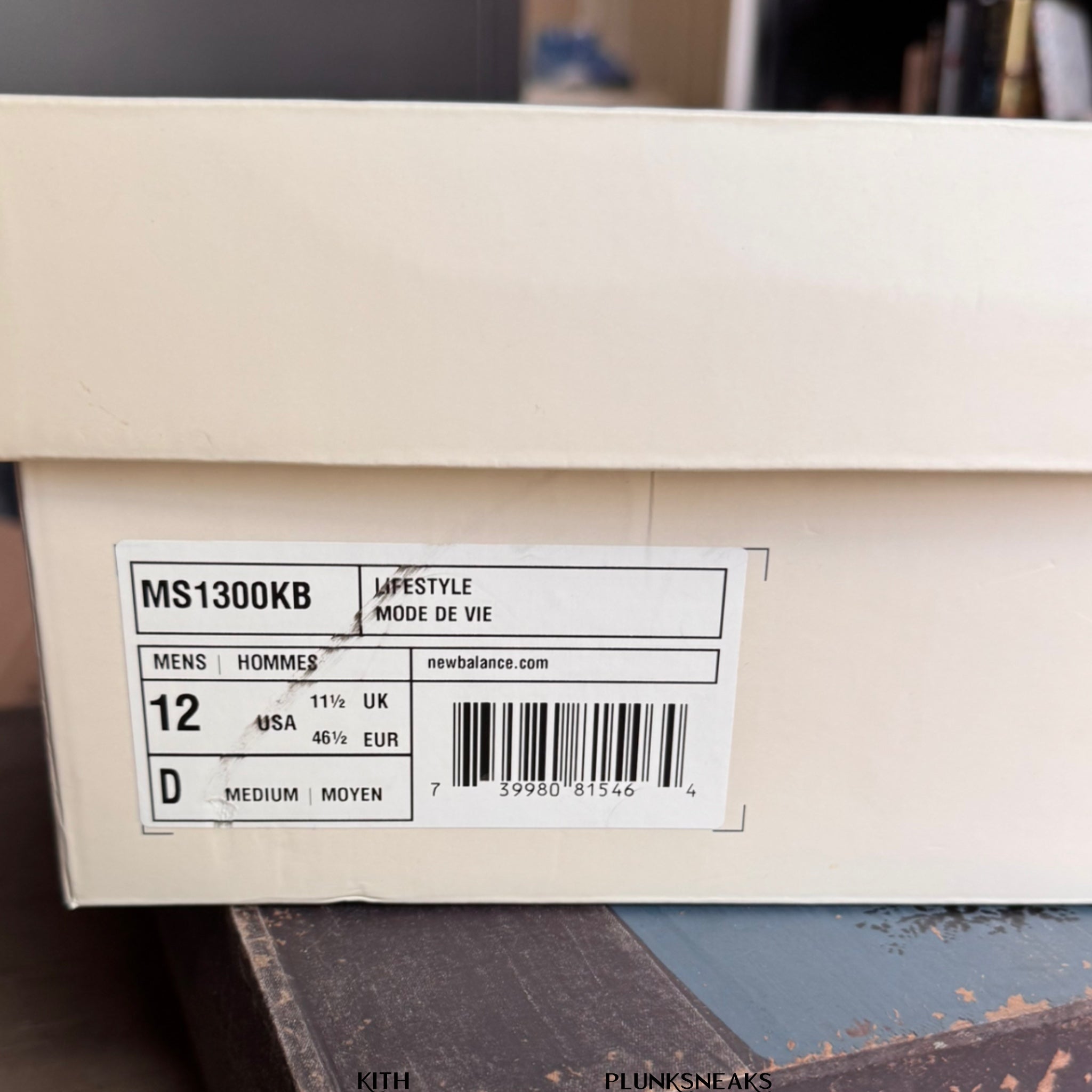 Kith New Balance 1300 MiUSA Mauve Sole 2020 (USED)