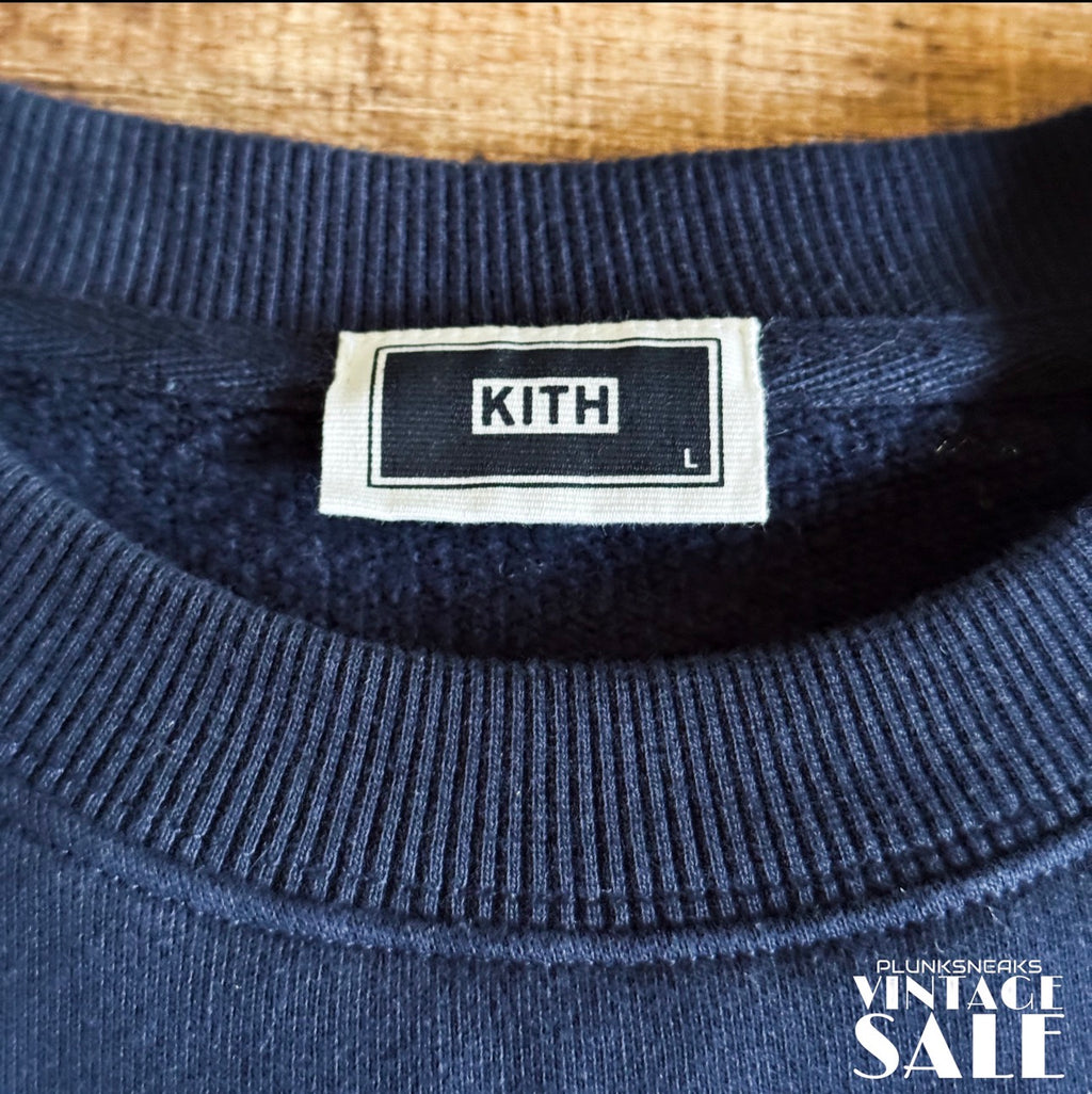 Kith Kithmas Teddy Nelson Crewneck Nocturnal 2024 (USED)