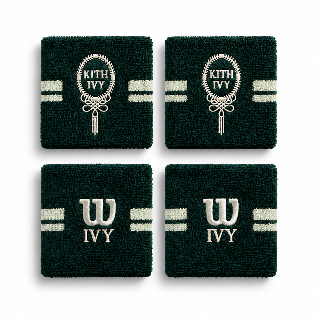 Kith Ivy Club for Wilson Terry Stripe Wristband 2025
