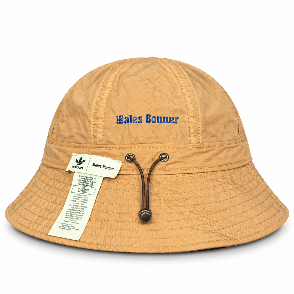 adidas Originals Wales Bonner WB Bucket Hat Check Jacquard Beige 2024 (USED)