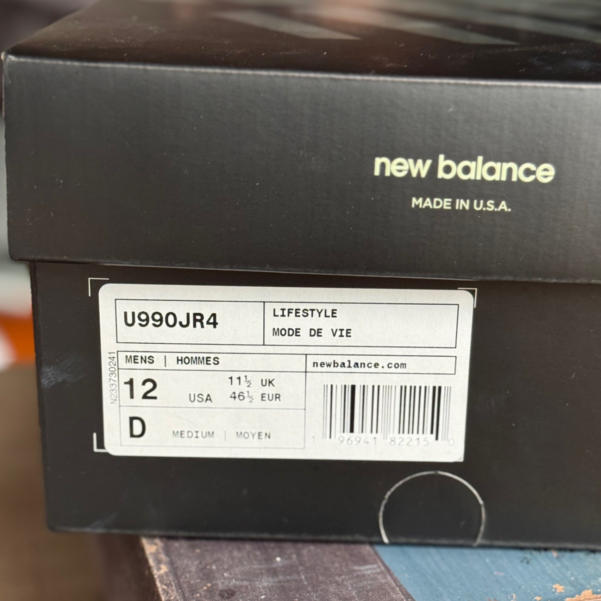 Joe Freshgoods New Balance 990v4 MiUSA 1998 Pack Intro 2023 (USED)
