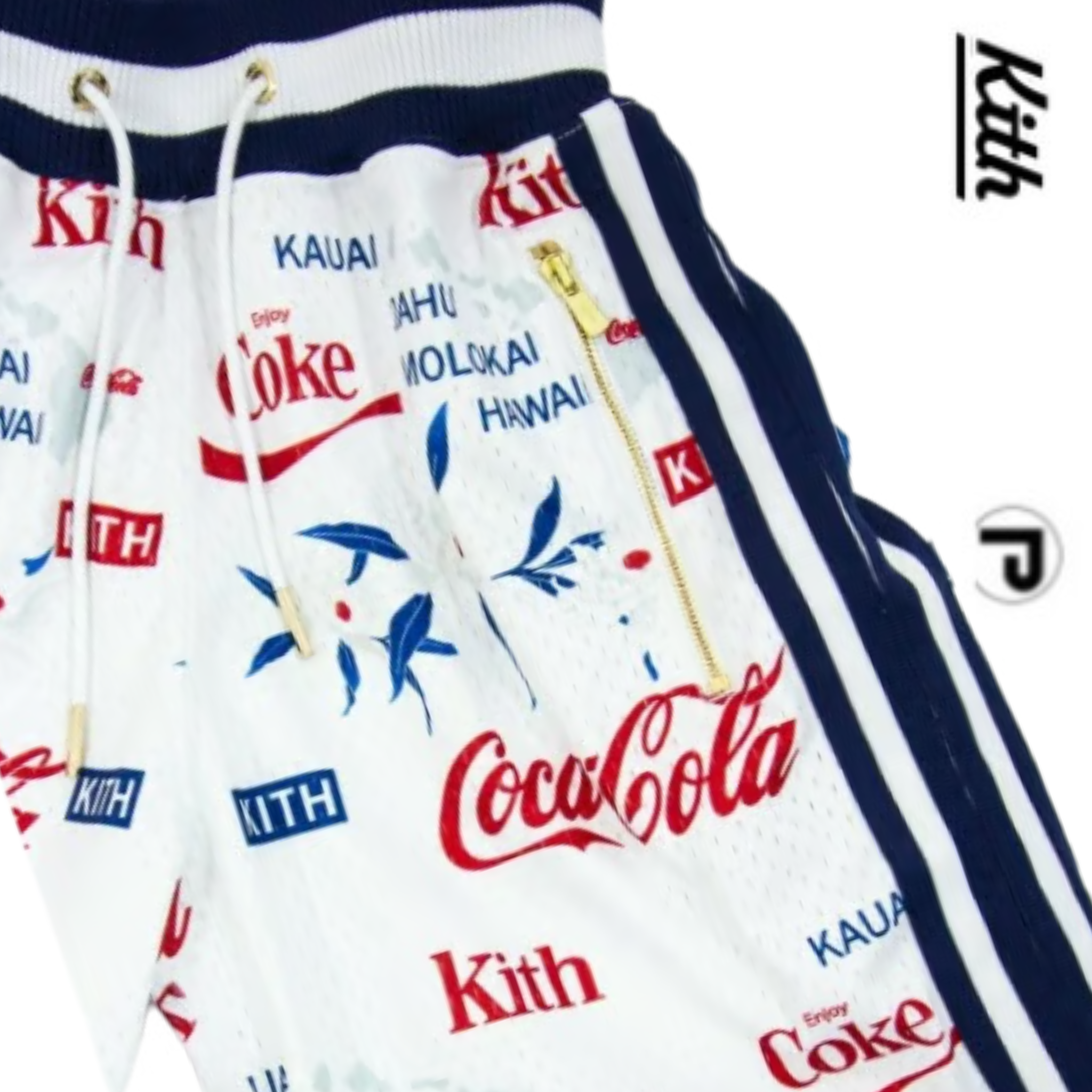 Kith Coca-Cola Mitchell & Ness Hawaii Shorts 2019 (USED)