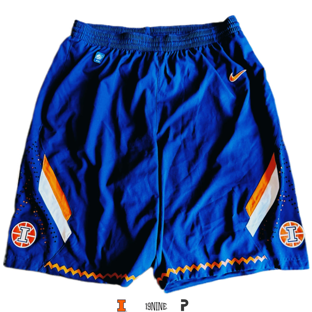 Nike Authentic Dri-Fit 2011-2012 Illinois Fighting Illini Short (USED)