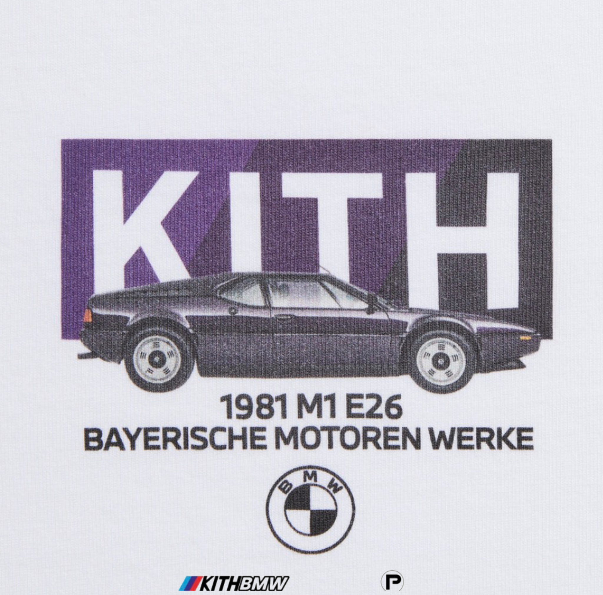 Kith for BMW M1 Classic Box Logo Tee