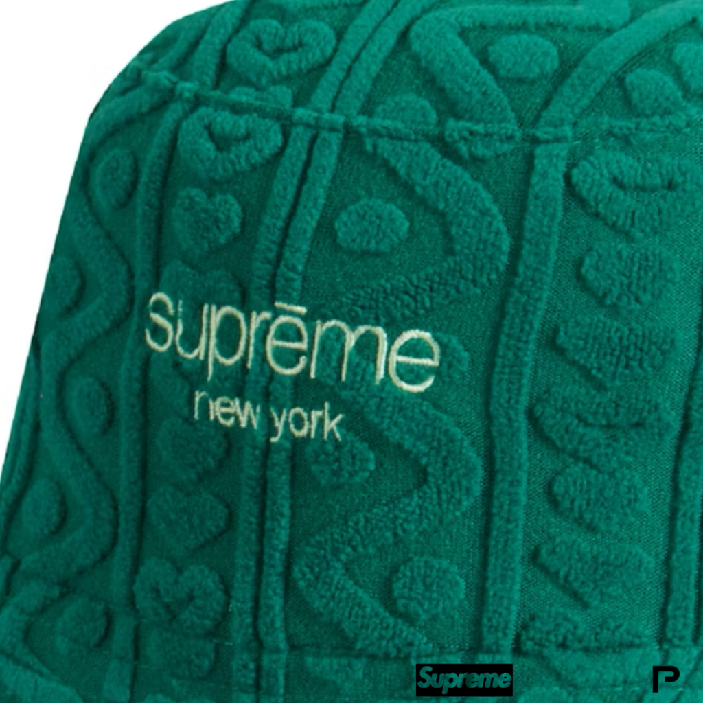 Supreme Terry Pattern Crusher Bucket Hat 2023 (USED)