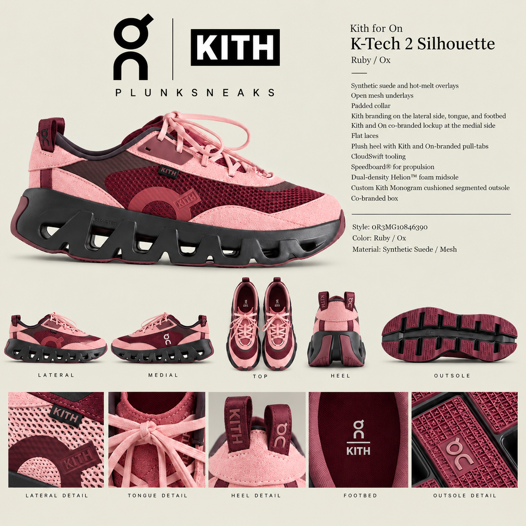 Kith for On K-Tech 2 Ruby Ox 2026