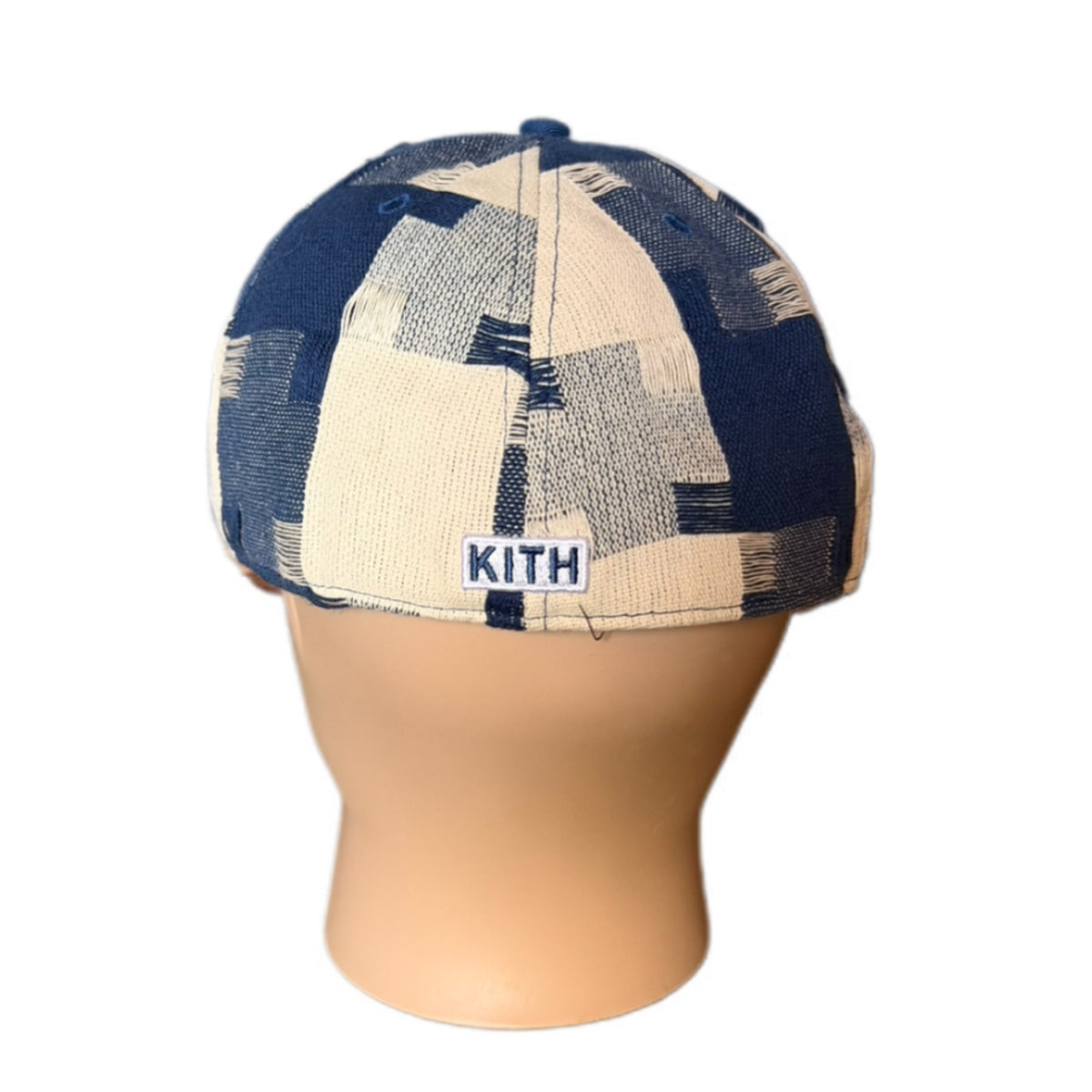 Kith ‘47 for the New York Yankees Jumbo Houndstooth LS Franchise Fitted Cap Cyanotype 2024 (USED)