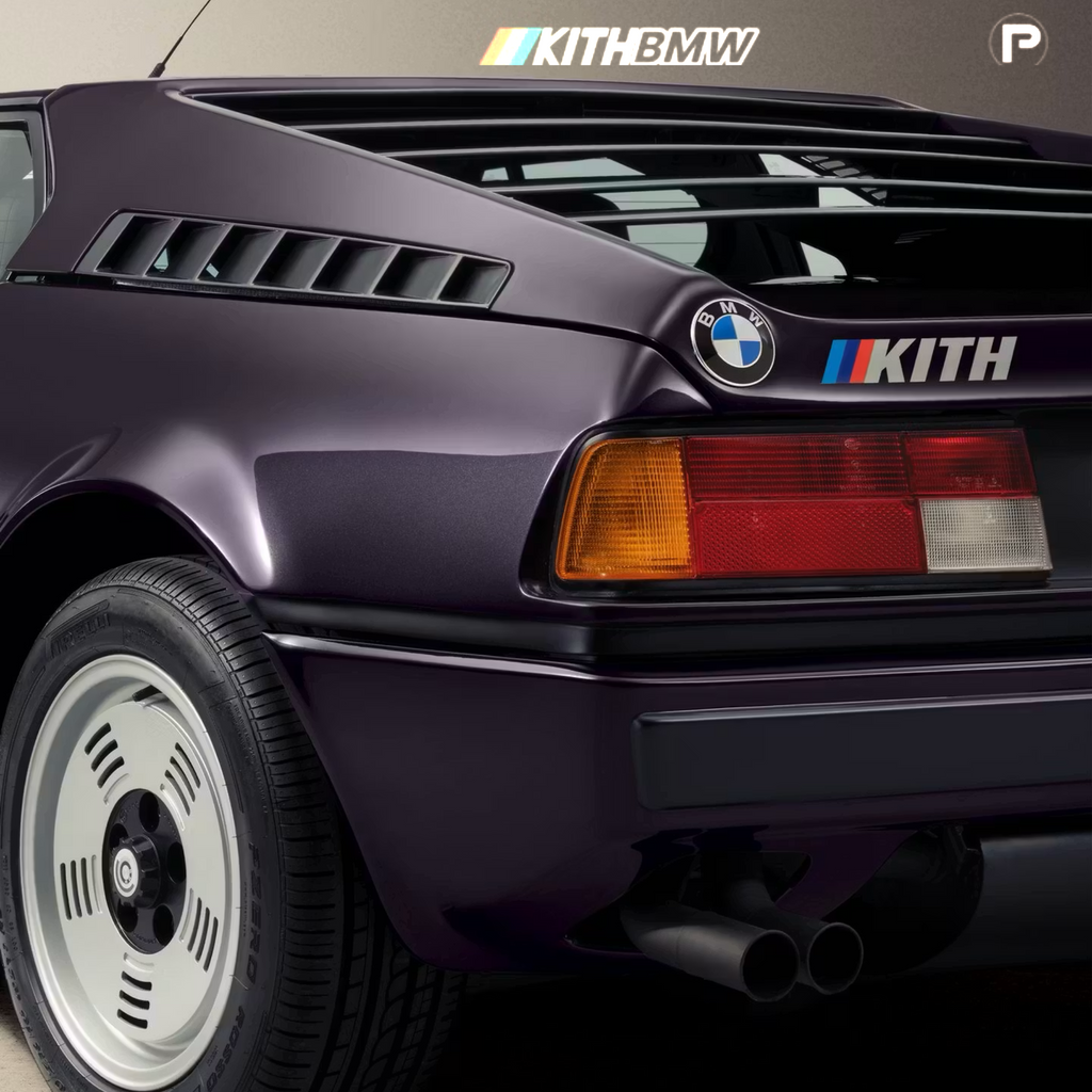 Kith for BMW Suede Driving Gloves Techno Violet