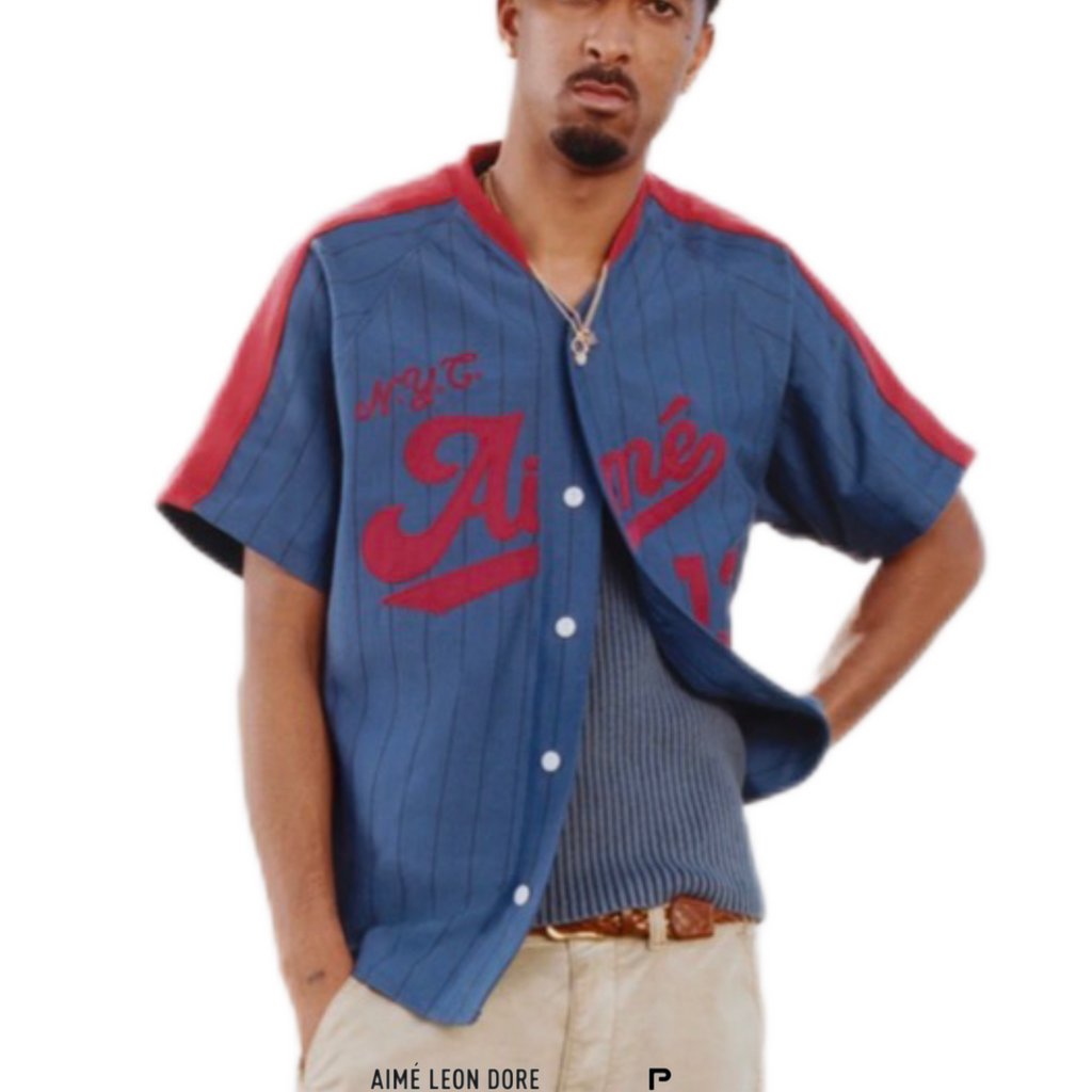 Aimé Leon Dore Aime Baseball Jersey Oceana
