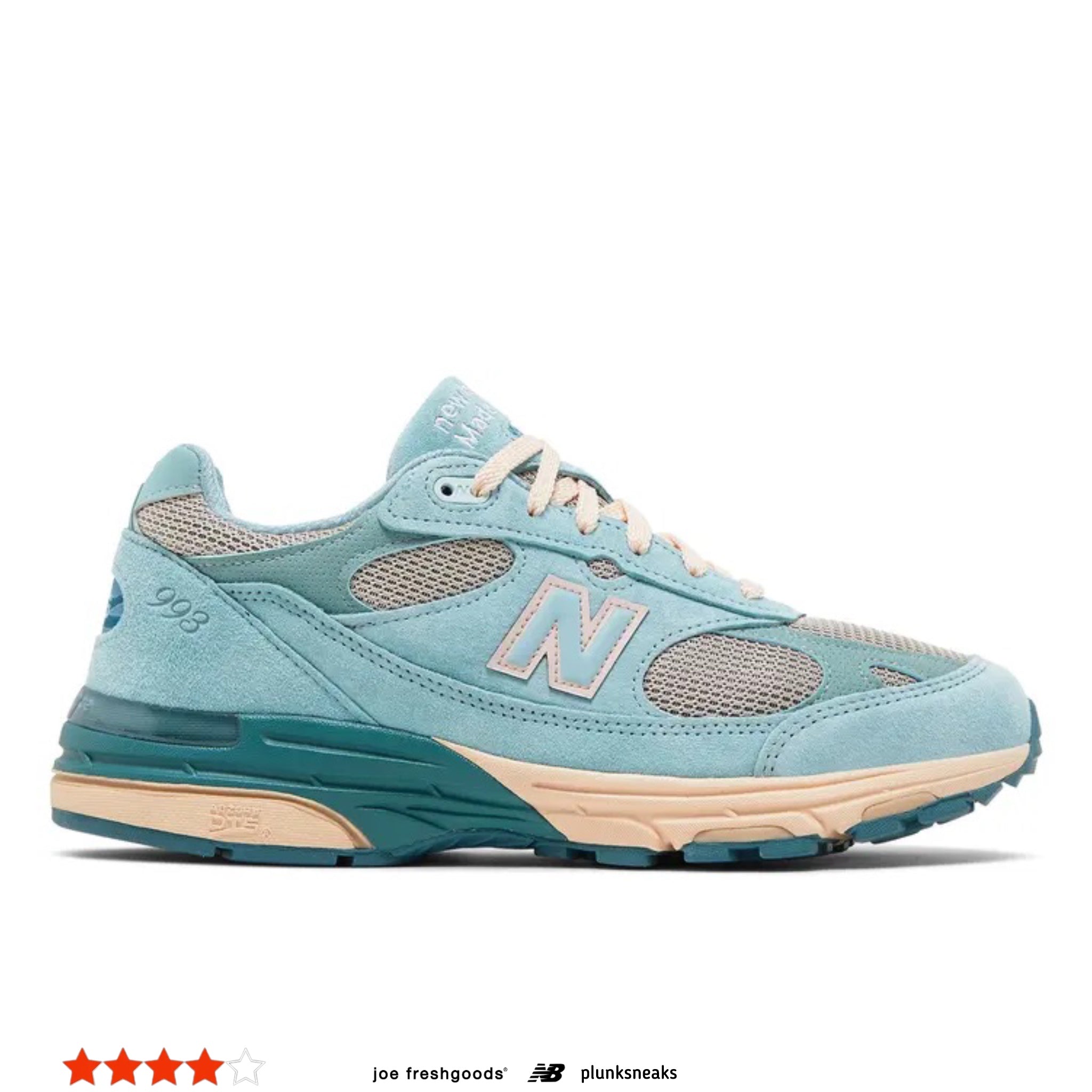 Joe Freshgoods New Balance 993 MiUSA Performance Art Arctic Blue 2022 (USED)