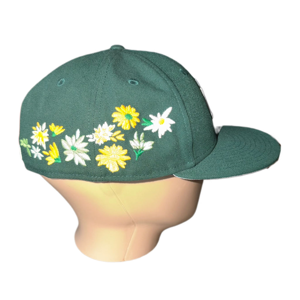 Kith New Era New York Yankees Floral Fitted Hat Stadium 2023 (USED)