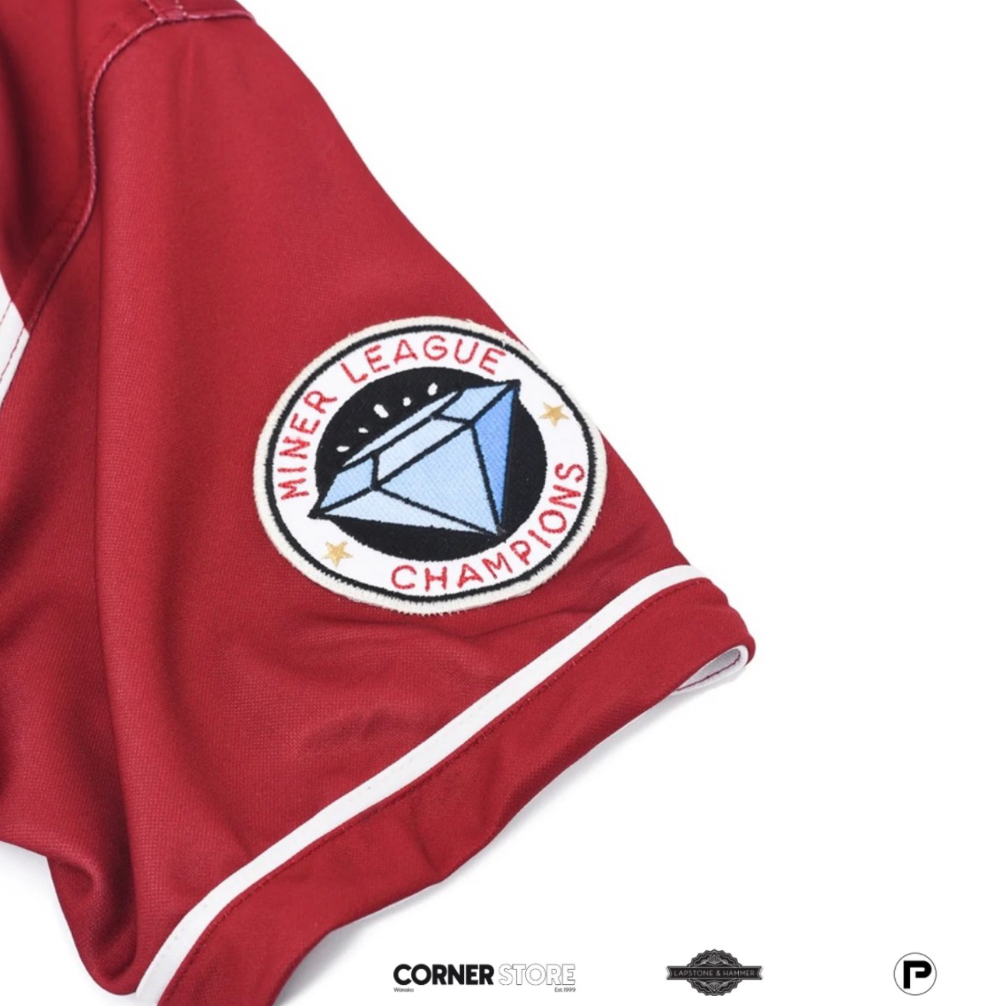 Lapstone & Hammer x Corner Store Crate Diggers Philly Baseball Jersey