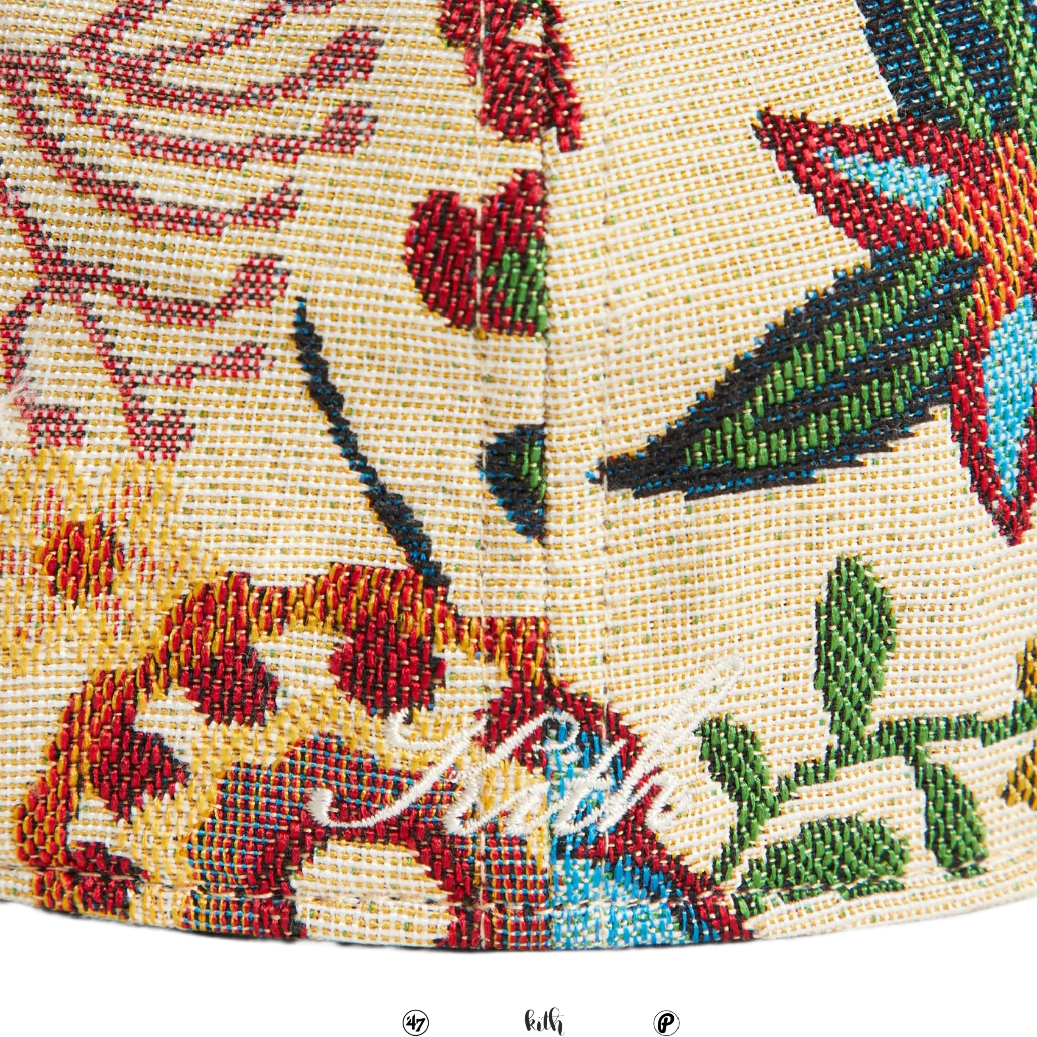 Kith & '47 for the MLB New York Mets Tapestry Franchise LS Fitted Cap