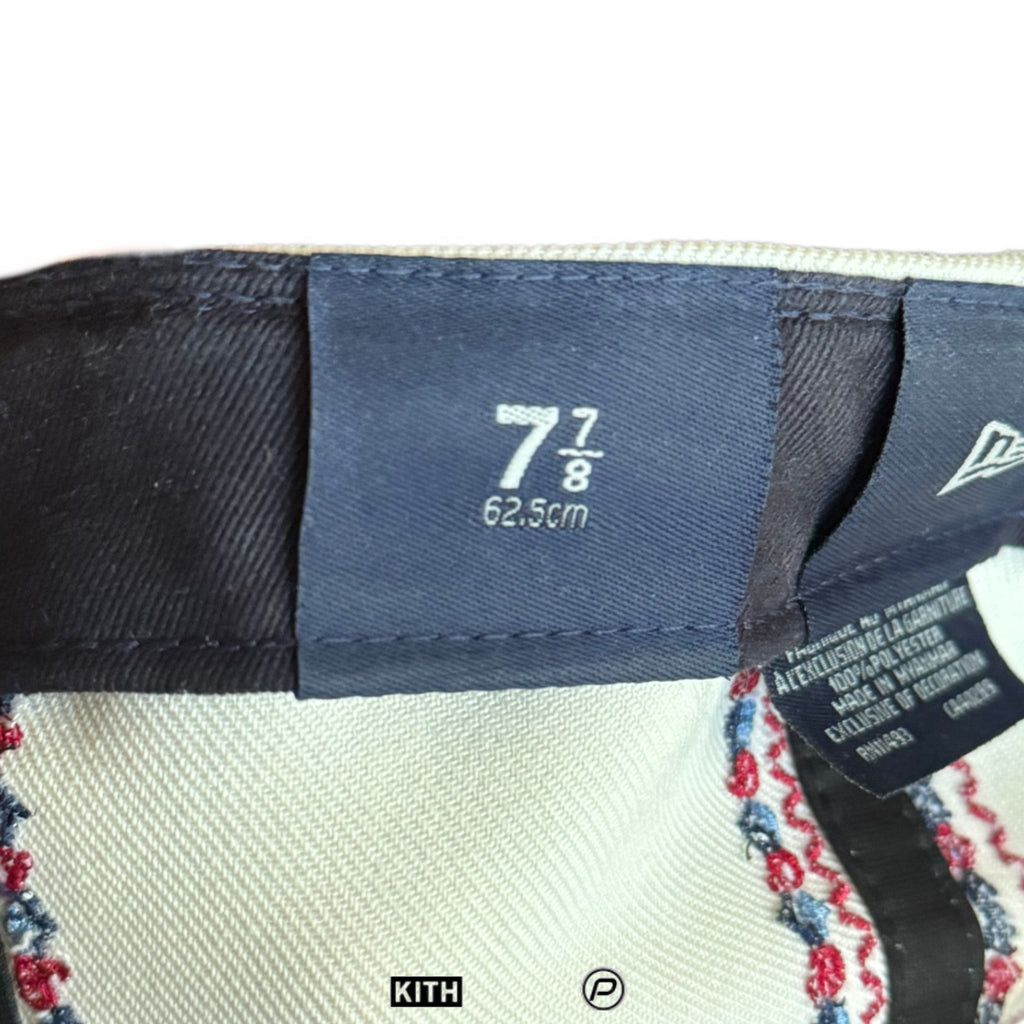 Kith x New Era New York Yankees Floral Frame 59Fifty Fitted Hat 2023 (USED)
