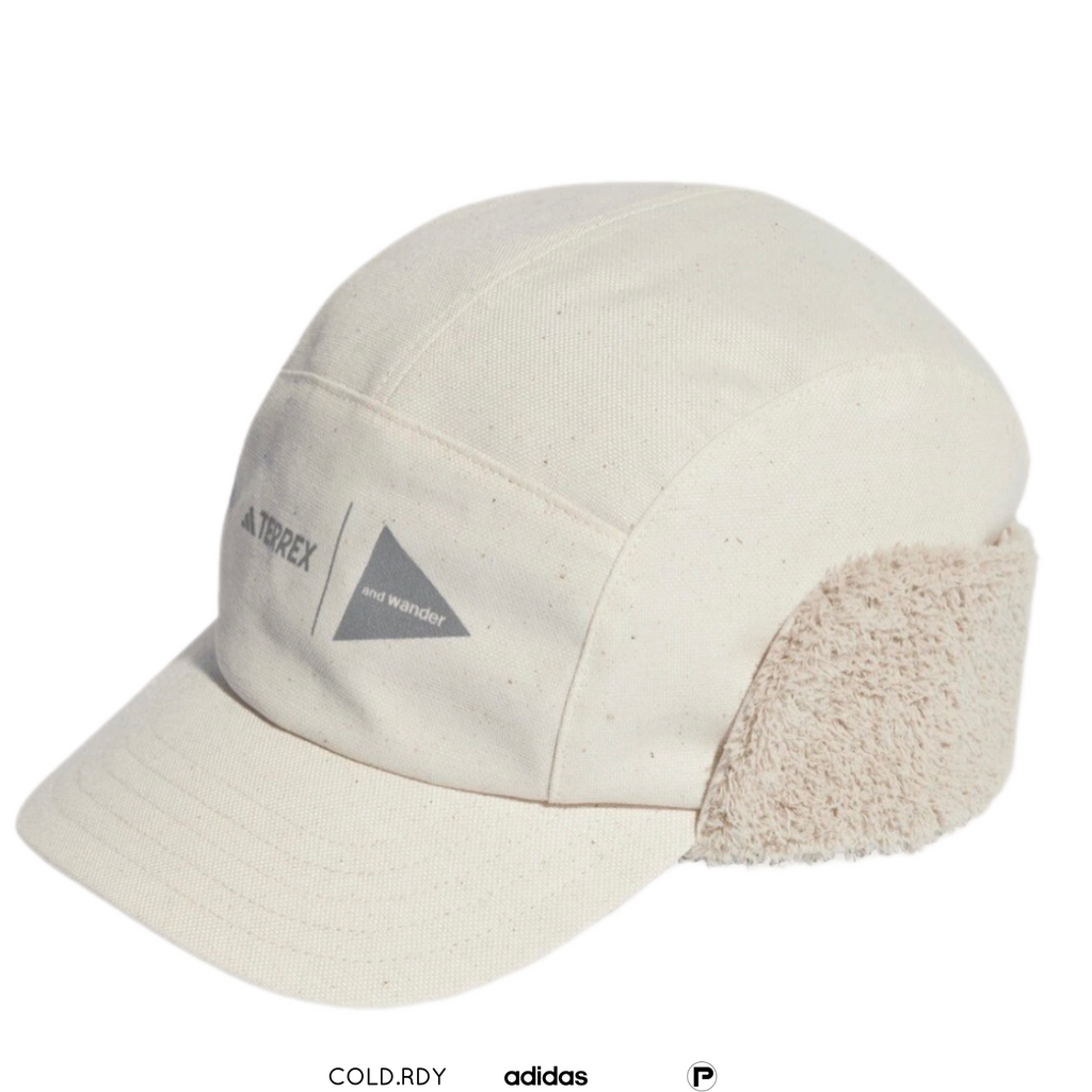 adidas Terrex + and WANDER COLD.RDY 5 Panel Ear Cap 2023