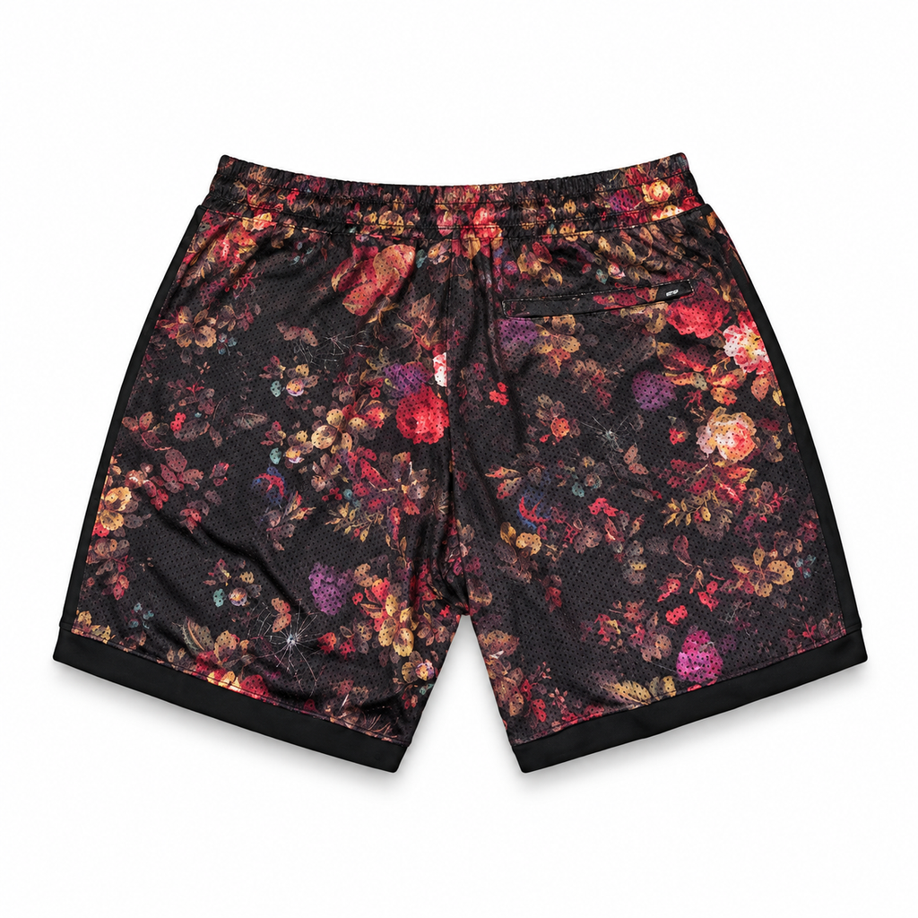 Nike SB Rose Pack Floral Short Black 2021 (USED)