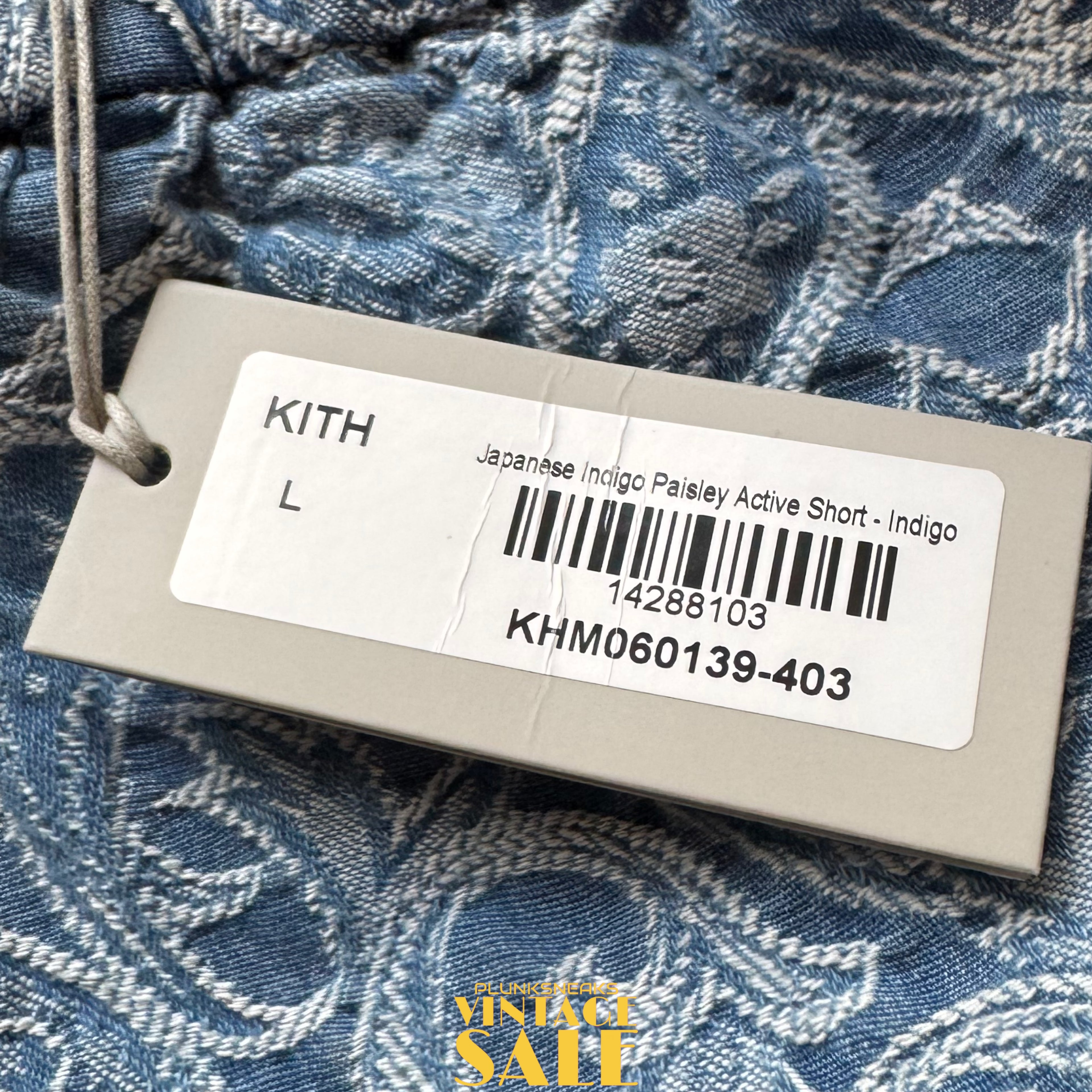 Kith Japanese Indigo Paisley Active Short 2023 (NEW-)