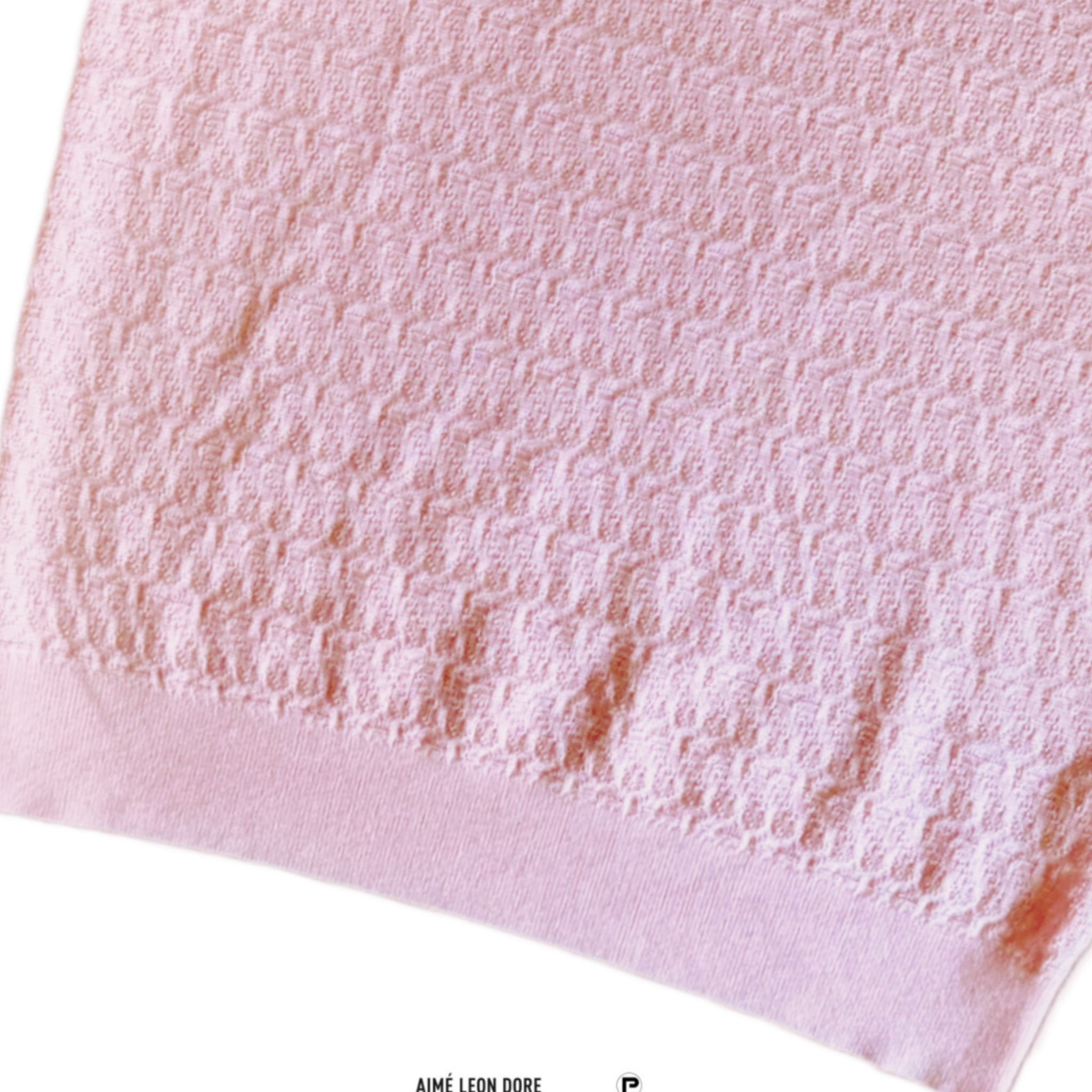 Aimé Leon Dore Merino Wool Polo Blush 2023 (USED)
